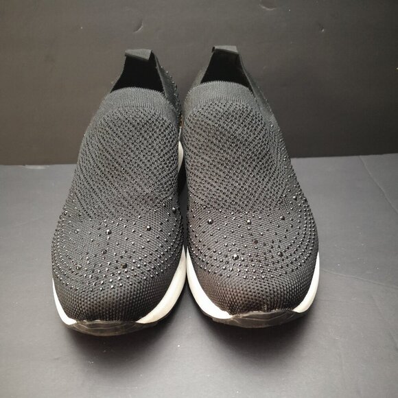 Flexus Ladies Size 41 (approximate 9.5-10 US) Black Wedge Heel Casual Shoes - Picture 5 of 8